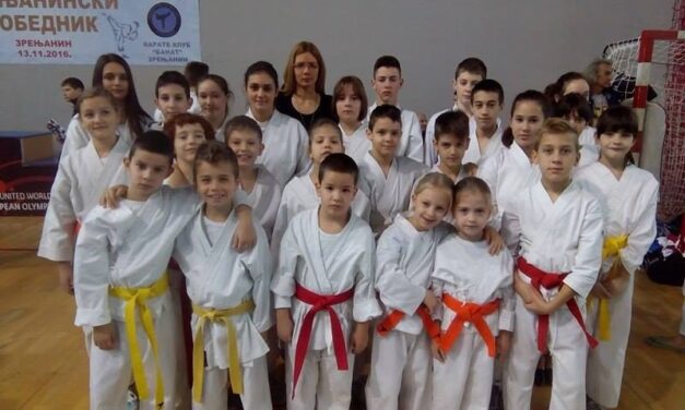 KARATE KLUB „BANATSKI CVET“ OSVOJIO OSAM MEDALJA