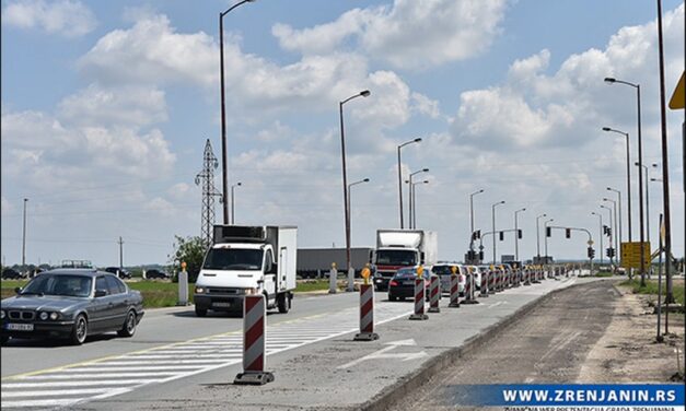 NA PUTU ZRENJANIN – NOVI SAD RADOVI NA TRI LOKACIJE