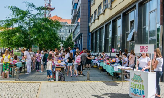 USKORO DEČJA PIJACA U CENTRU ZRENJANINA