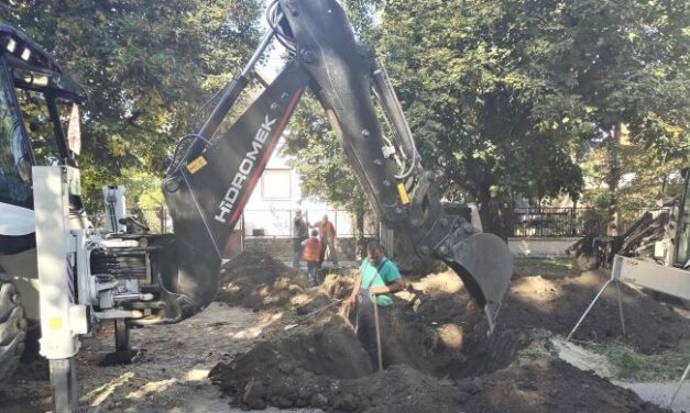 Radovi na zameni vodovodne mreže u Petefijevoj ulici