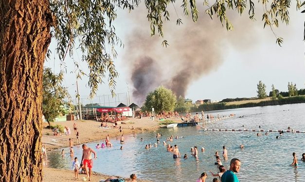 Izbio požar na zrenjaninskoj Peskari