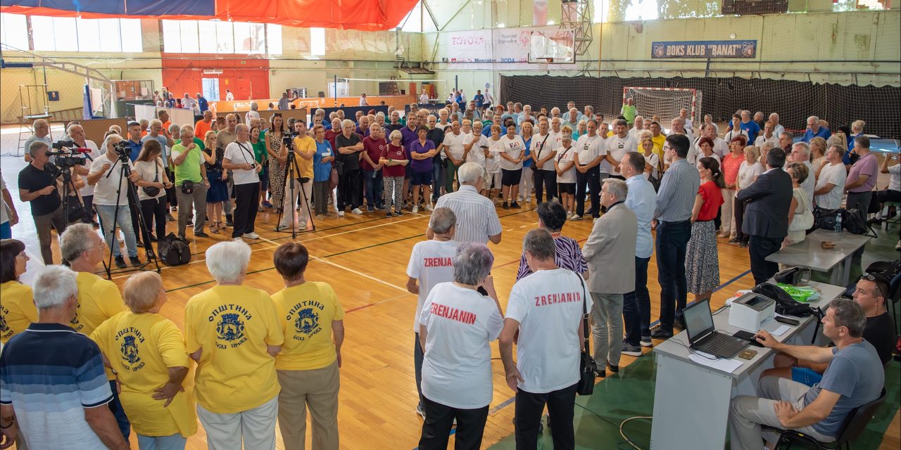 Zrenjanin domaćin Olimpijade sporta penzionera Vojvodine