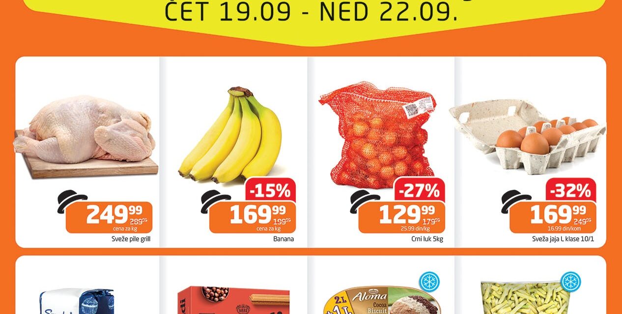 U toku je vikend akcija u Gomexovim marketima