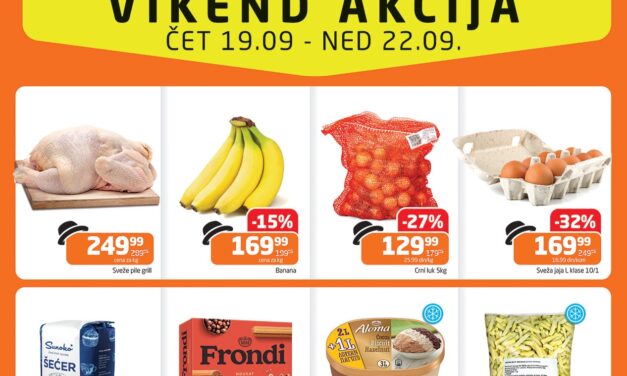 U toku je vikend akcija u Gomexovim marketima