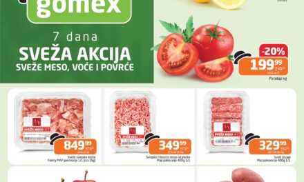 Gomex sveža akcija od 16. do 22. oktobra