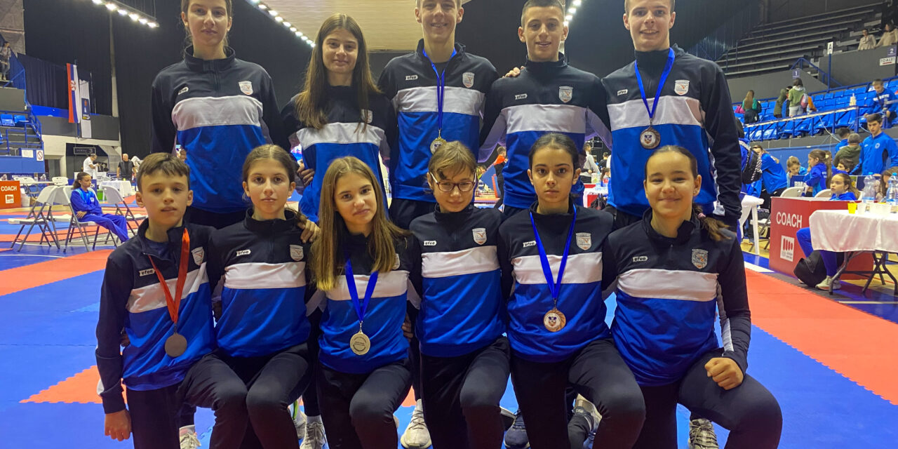 Trofej Beograda – 7 medalja za Karate klub Zrenjanin