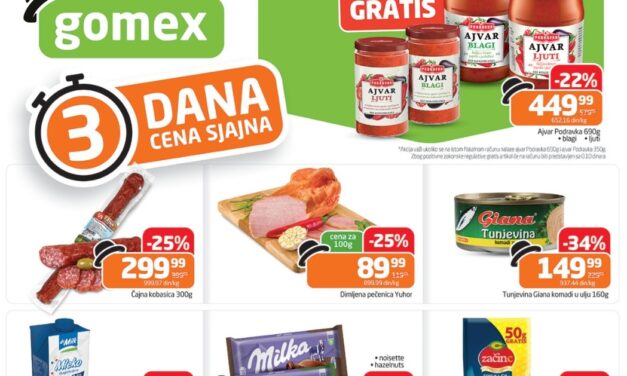 Nova akcija u Gomexovim marketima