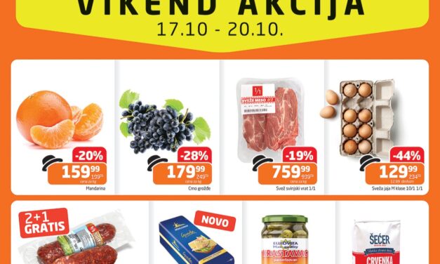 Nova Gomex vikend akcija od 17. do 20. oktobra