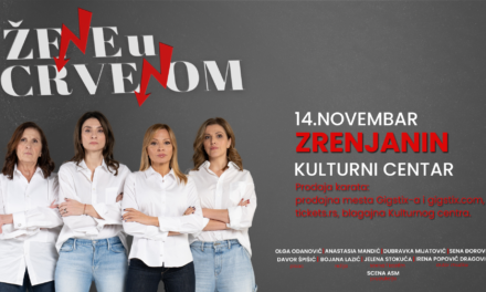 Pozorišna komedija „Žene u crvenom“ u Kulturnom centru Zrenjanina