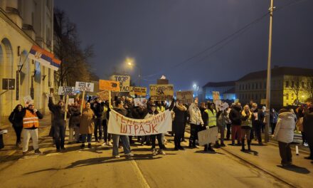 Protest ispred suda u Zrenjaninu u znak podrške pregaženoj studentkinji