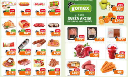 Gomex FRESH AKCIJA od 08. do 14.01. 