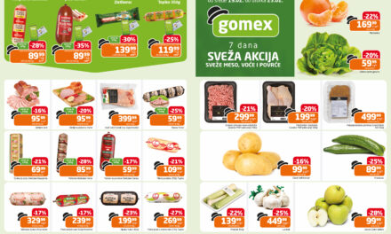 GOMEX AKCIJE:Pogledajte koji proizvodi su na sniženju