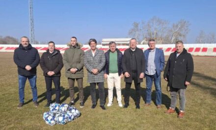 Rukovodstvo FSV posetilo Zrenjanin- Uručene lopte klubovima