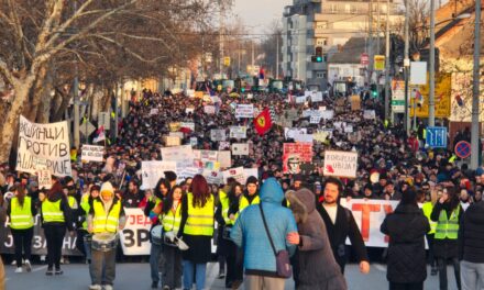 Protesti u Zrenjaninu-Blokirana magistrala