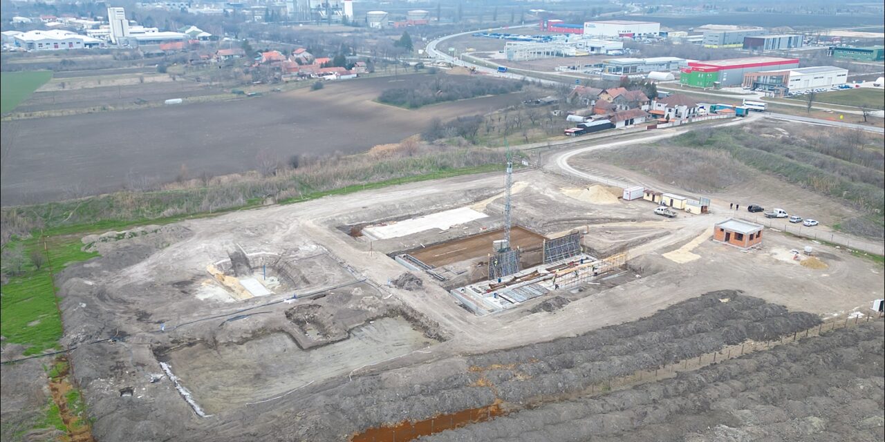 U toku su radovi na izgradnji glavnog odvodnog kolektora otpadnih voda